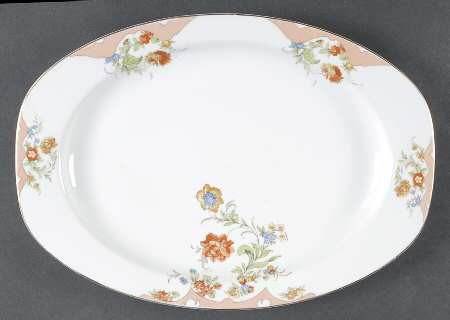 THU47 14" Oval Serving Platter