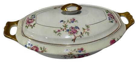 THU52 Oval Covered Vegetable