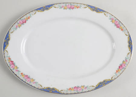 THU55 11" Oval Serving Platter