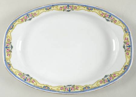 THU56 13" Oval Serving Platter
