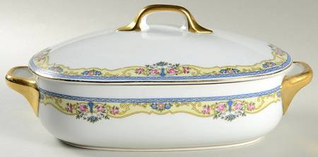 THU56 Oval Covered Vegetable