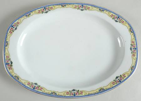 THU56 16" Oval Serving Platter