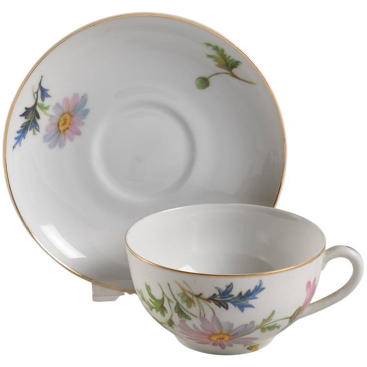 18007 Flat Cup & Saucer Set