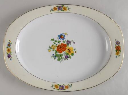 THU71 16" Oval Serving Platter