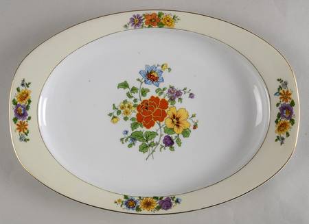 THU71 11" Oval Serving Platter