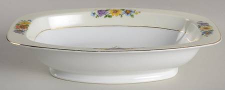 THU71 10" Oval Vegetable Bowl