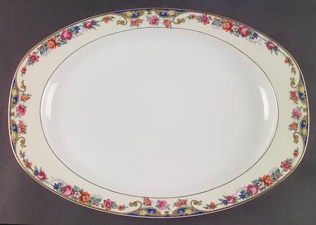 THU76 16" Oval Serving Platter
