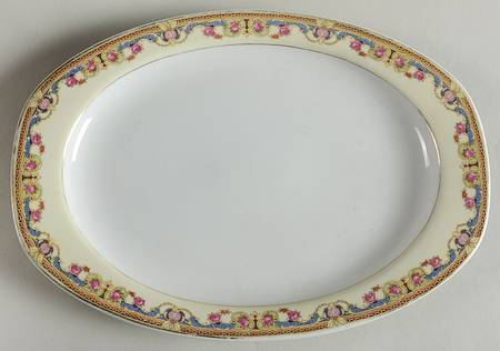 16317 12" Oval Serving Platter