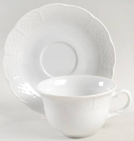 THU93 Flat Cup & Saucer Set
