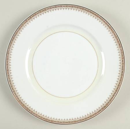Virginia (Geometric Band) Dessert/Pie Plate