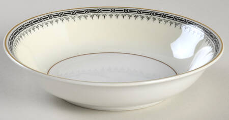 Virginia (Geometric Band) Fruit/Dessert (Sauce) Bowl