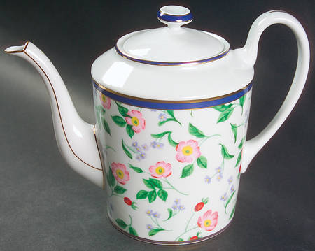 American Garden (France) Coffee Pot & Lid