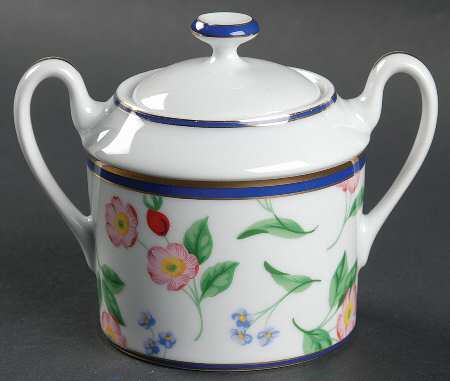 American Garden (France) Sugar Bowl & Lid