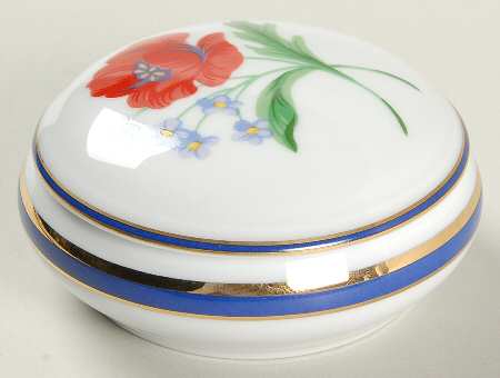 American Garden (France) Round Box & Lid