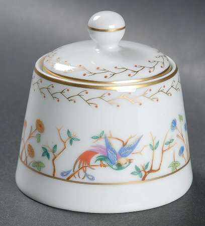 Audubon Mocha Sugar Bowl & Lid