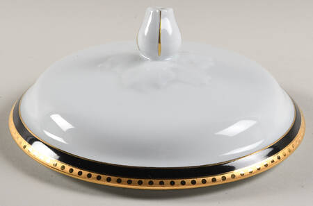 Black Band Lid for Tureen