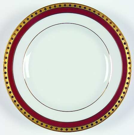 Rust Band Bread & Butter Plate