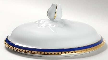 Blue Band Lid for Tureen