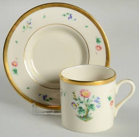 Blair House Flat Demitasse Cup & Saucer Set