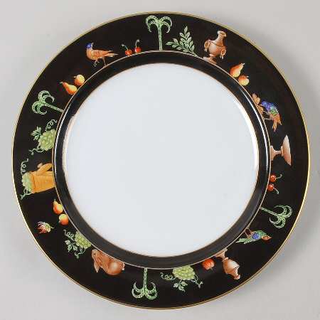 Black Shoulder 10" Decorative Plate "NOT FOR FOOD CONSUMPTION"