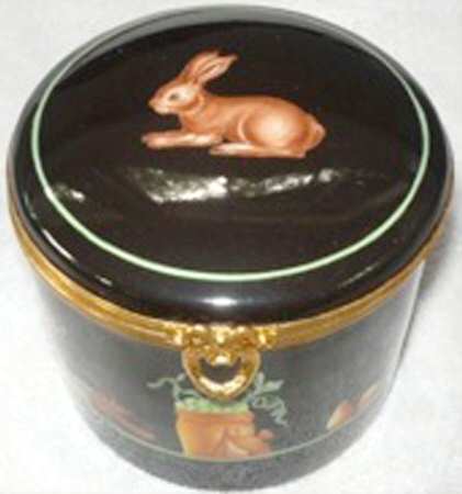 Black Shoulder Hinged Box