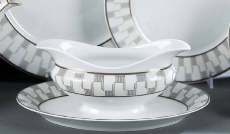 Century Gravy Boat with Attached Underplate