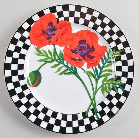 Checkerboard Luncheon Plate