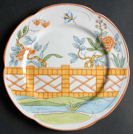 Chinese Fence Salad Plate
