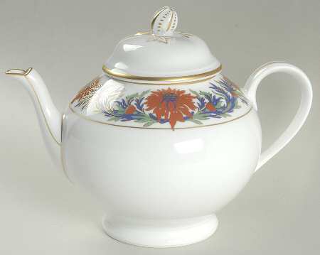 Chrysanthemum Teapot & Lid