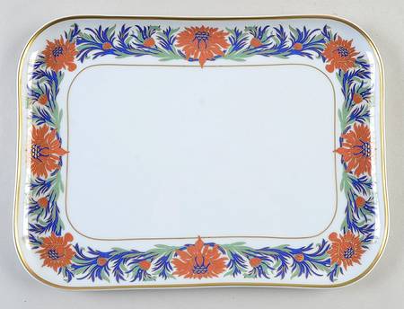 Chrysanthemum Rectangular Tray