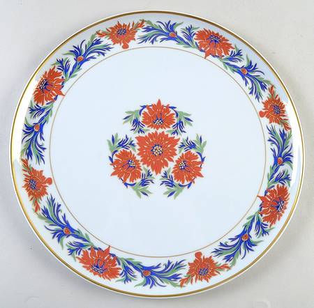 Chrysanthemum Cake Plate