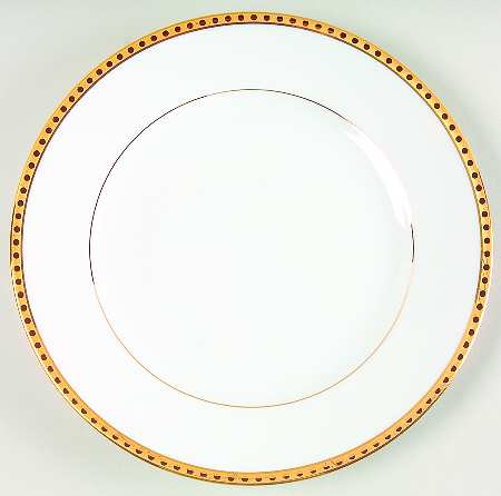 Gold Band Salad/Dessert Plate