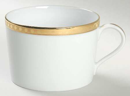 Gold Band Flat Cup