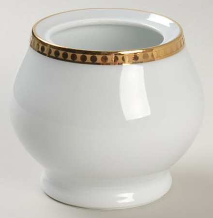 Gold Band Sugar Bowl No Lid