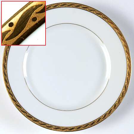 Gold Band D'Or Bread & Butter Plate