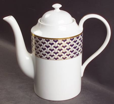 Manhattan Blue Coffee Pot & Lid