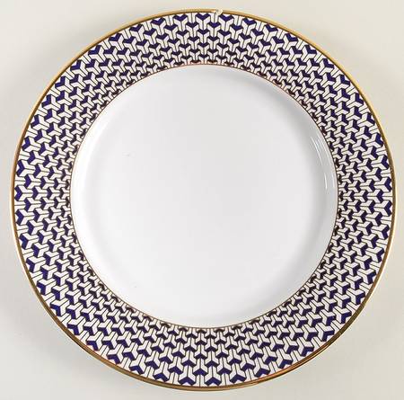 Manhattan Blue Service Plate (Charger)
