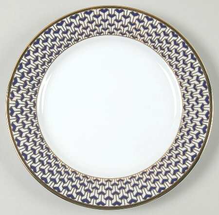 Manhattan Blue Bread & Butter Plate