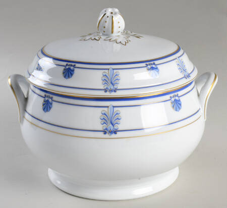 Shell & Thread (Limoges) Tureen &  Lid by Tiffany