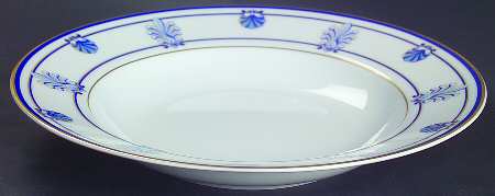 Shell & Thread (Limoges) Rim Soup Bowl