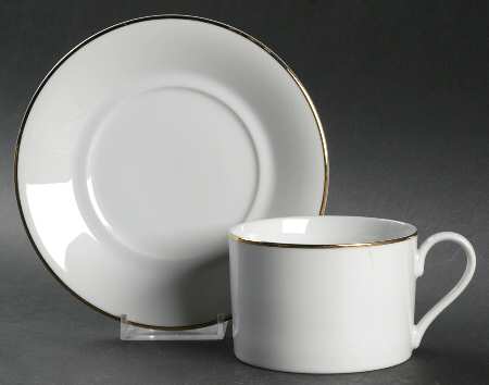 TIC2 Flat Cup & Saucer Set by Tiffany