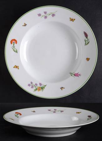 Tiffany Garden Rim Soup Bowl