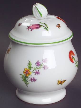 Tiffany Garden Mini Sugar Bowl & Lid