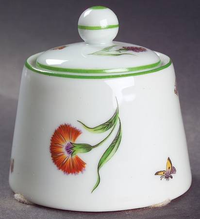 Tiffany Garden Individual Sugar Bowl & Lid