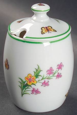 Tiffany Garden Jam/Jelly & Lid