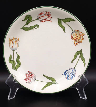 Tiffany Tulips Salad Plate