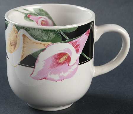Calla Lilies Flat Cup
