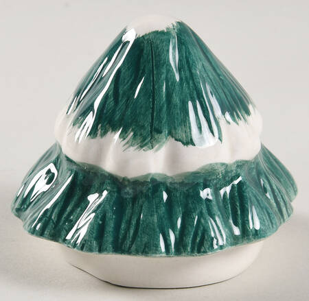 Cabin In The Snow Lid for Figural Sugar Bowl