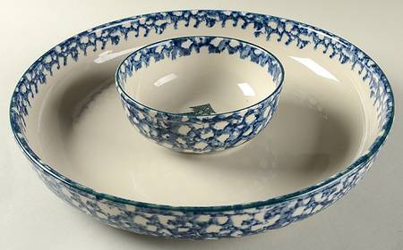 Cabin In The Snow (2 Piece) Chip & Dip Set