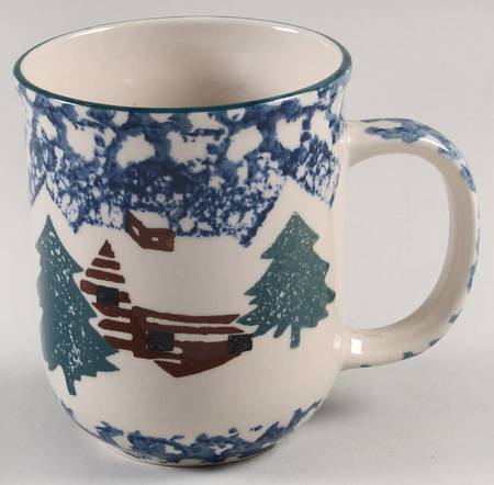 Cabin In The Snow Mug